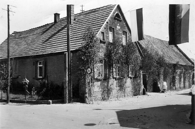 Haus der Familie Wernersbach vor über 50 Jahren